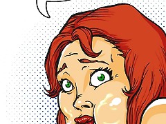 Mom, what the fuck are you doing on this interracial comic porn? I hate you after this!