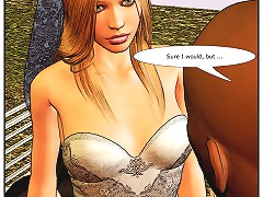 Hot wife with black gardener interracial comics