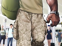 On these kind of interracial sex comics black bloke slapped my own wife's rear and even lifting the woman's dress