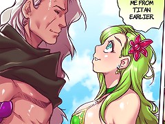 porn comix with busty babe that receive big dick in wet hole