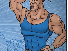 I must say I didnt think my trainer would be such a hunk on these cartoon porn comics
